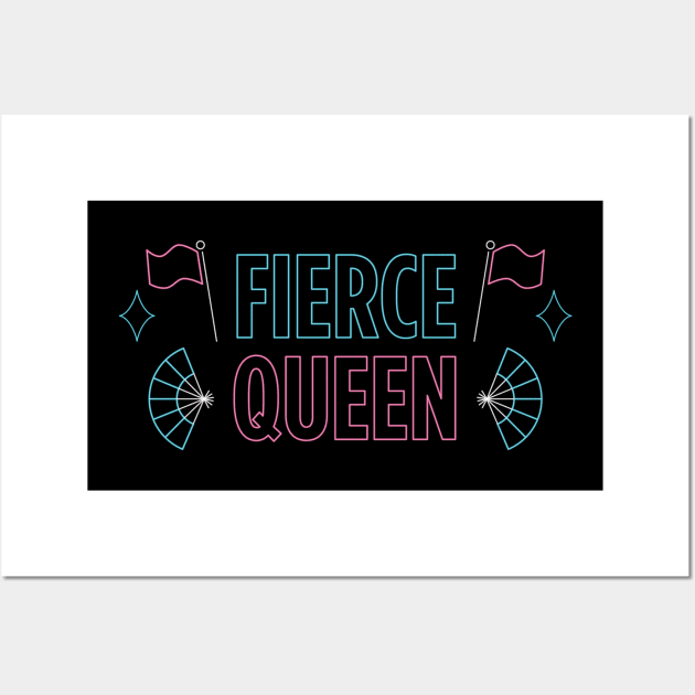 Fierce Queen Wall Art by Vicener